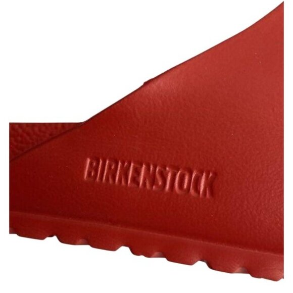 Birkenstock Men's Red Sandals Size 44 EU/ M11 Made In Germany - Picture 4 of 5